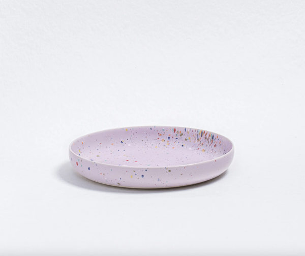 New Party Low Pasta Plate Lila ø 23 cm